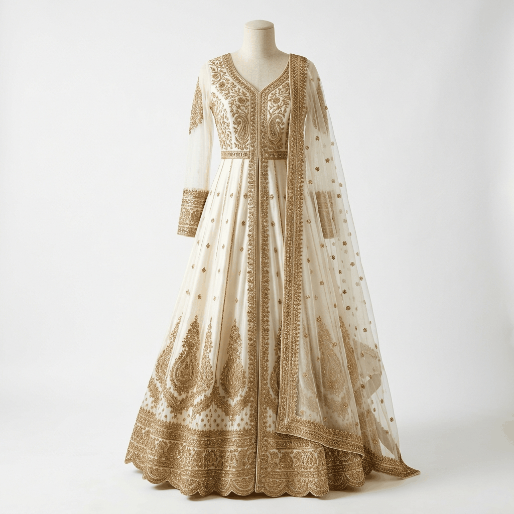 Ivory Designer Gown